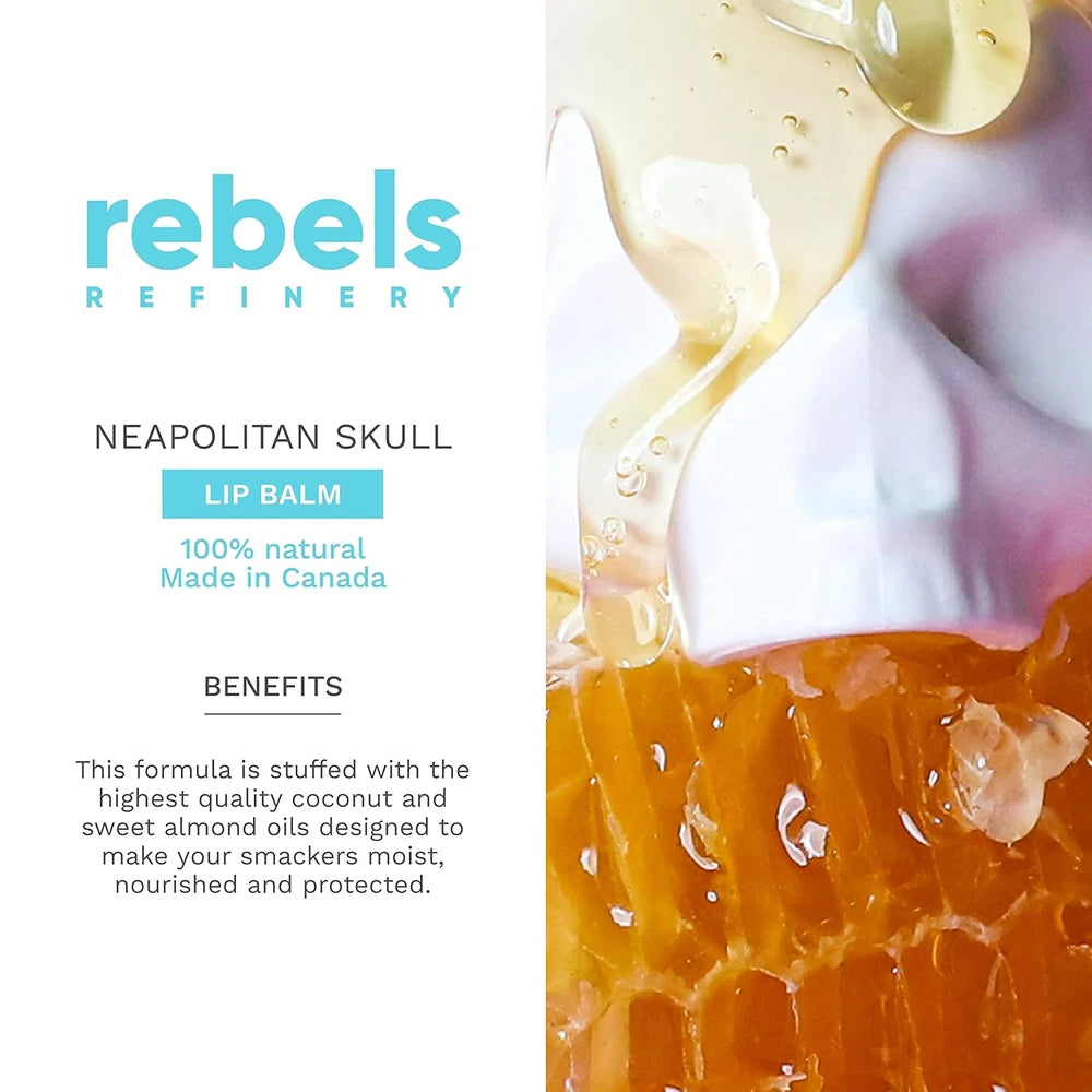 Rebels Refinery Skull Lip Balm Trio