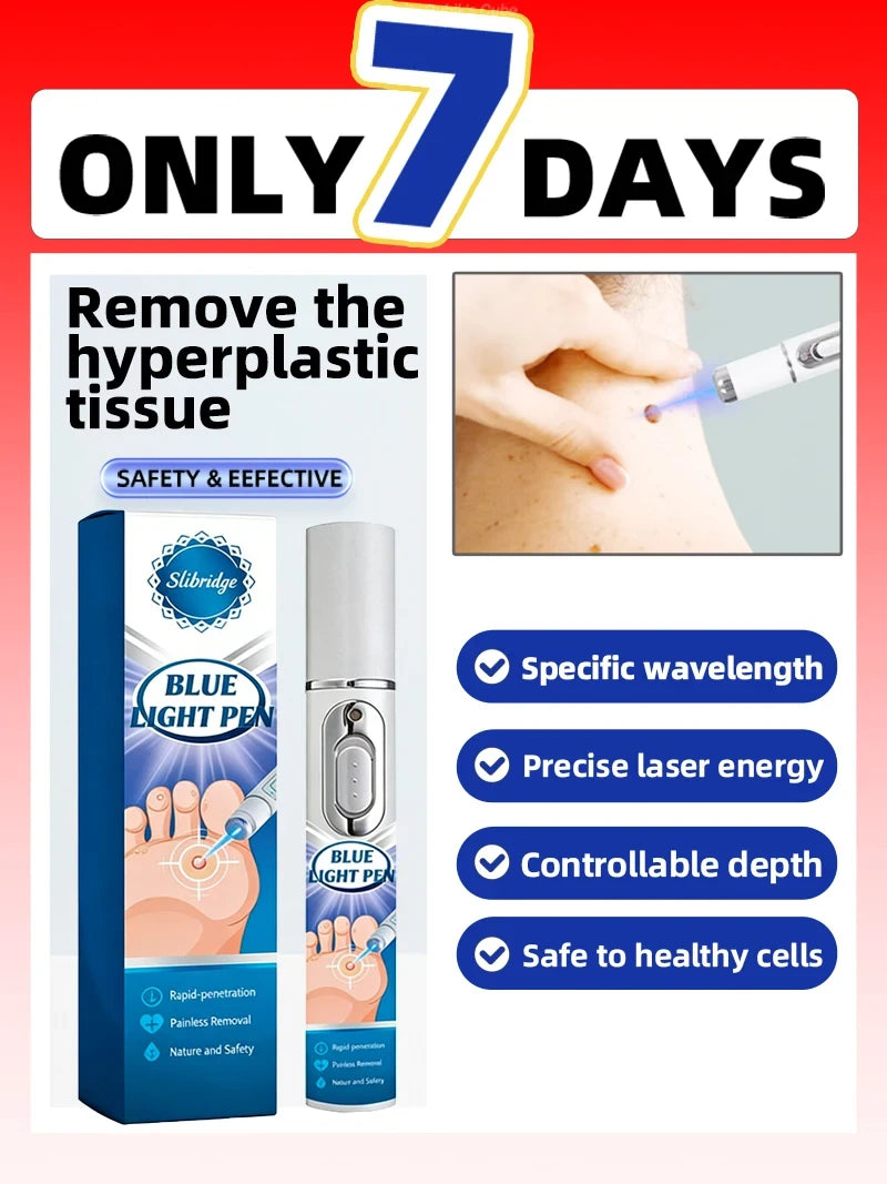 Blue Light Wart Pen